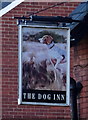 Sign for the Dog Inn, Chadderton