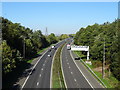 The A627(M) motorway, Chadderton Heights