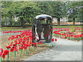 WW1 Memorial litter bin