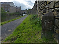 Leeds and Liverpool Canal milepost