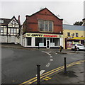 Vacant former Carpet Bargains shop in Morriston, Swansea