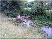 SU8695 : Hughenden Stream: Hughenden Park Weir (1 of 4) by Nigel Cox