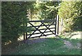 Gate into nearby garden