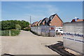 New housing on the edge of Boothstown