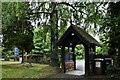 Wychbold, St. Mary de Wyche Church: Lychgate and southern part of the churchyard