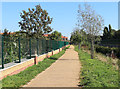 Path beside Salmons Brook