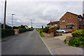 Moor Road towards Crowle Common