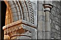 Sherburn in Elmet, All Saints Church: Nave capital 1