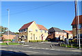 New housing on Leywood Drive, Newhey