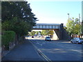 Railway bridge over Kingsway (A664)