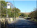 Bus stop on Calderbrook Road, Littleborough