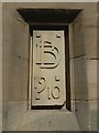 Date stone on the Bridge Clock Tower