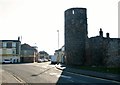 Tower in the town wall by Mariners Road