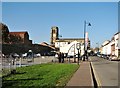 View towards the church of St Spyridon