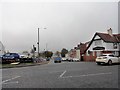 Road junction at Gilesgate Moor