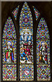 SK7519 : Stained glass window, St Mary's church, Melton Mowbray by Julian P Guffogg