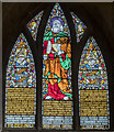 SK7519 : St Bartholomew Window, St Mary's church, Melton Mowbray by Julian P Guffogg