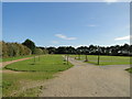 Designated car boot sale site off the B1105