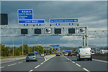 ST6083 : South Gloucestershire : M5 Motorway by Lewis Clarke