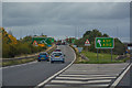 North West Leicestershire : The A42 - Junction 13