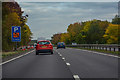 SK4322 : North West Leicestershire : The A42 by Lewis Clarke