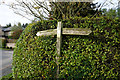 Fingerpost on Main Street, Kilnwick