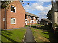 Low rise flats off Flaxpiece Road, Clay Cross