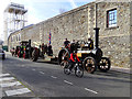 Howitzer convoy, Bristol Street, Swindon