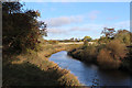 SE4942 : River Wharfe South of Tadcaster by Chris Heaton
