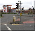 Pelican crossings near B&Q Crewe