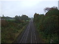 Railway towards Blackburn