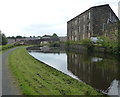 Whitefield Mill next to the Leeds and Liverpool Canal