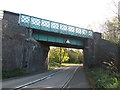 Bridge carrying the Trans Pennine Trail over Inkersall Road