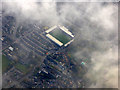 Spotland Stadium from the air