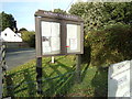 Aldham Village Hall Notice Board