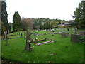 SO5156 : Churchyard at St. Luke's Church (Stoke Prior) by Fabian Musto