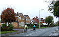 Cyclists on Croston Road