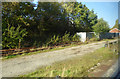 Railway yard at Heald Green station