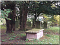 NY2041 : Old Allhallows churchyard by Ed Messenger