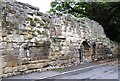 Medieval wall in Walkergate