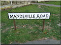 Mandeville Road sign