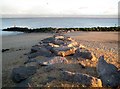 Holland-on-Sea: Rock groyne near Flags Cafe