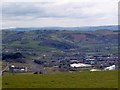 Newtown Bypass construction by the Mochdre Industrial Estate