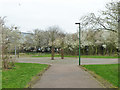 Path junction, Beckton