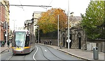 O1533 : Luas tram on Grafton Street by Alan Murray-Rust