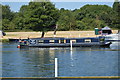 SU7683 : Narrowboat, River Thames by N Chadwick