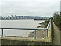 Thames foreshore and riverside path