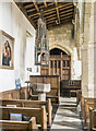 St Mary & St Alkleda, Middleham - Font & font cover