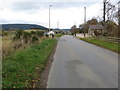 Road (B9002) leaving Kennethmont