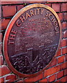 The Charity School plaque, High Street, Caerleon